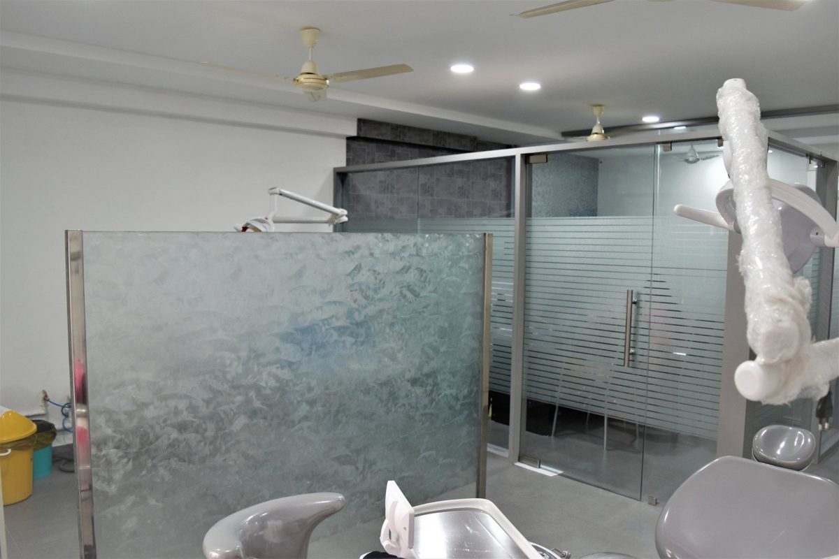 Dental treatment room at Align Dental, Madhapur
