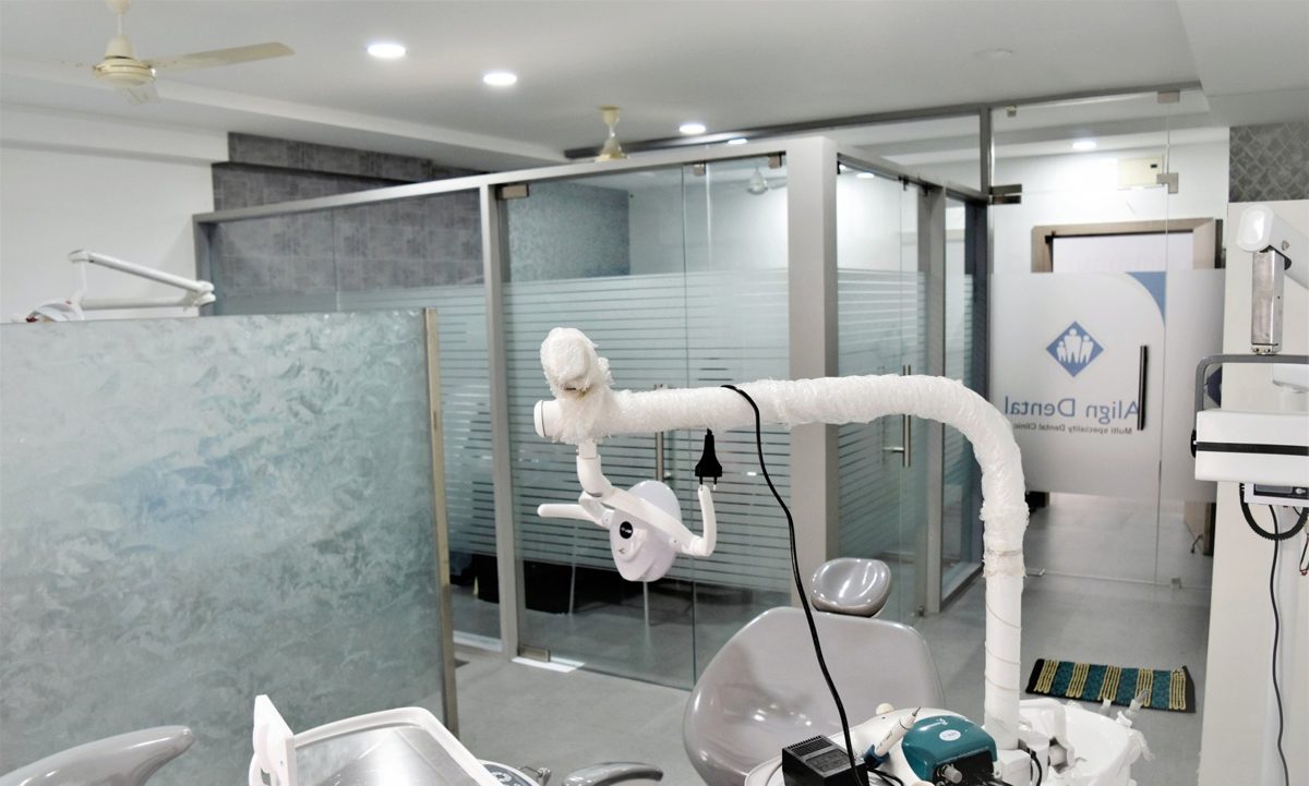 Clinic treatment area at Align Dental